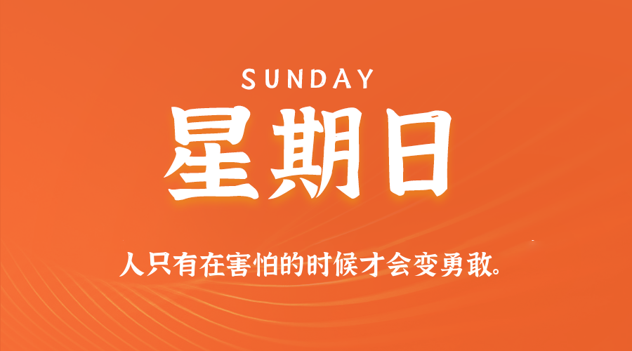 04日06日，星期日，在这里每天60秒读懂世界！