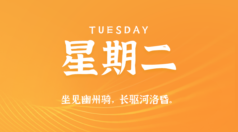 04日08日，星期二，在这里每天60秒读懂世界！