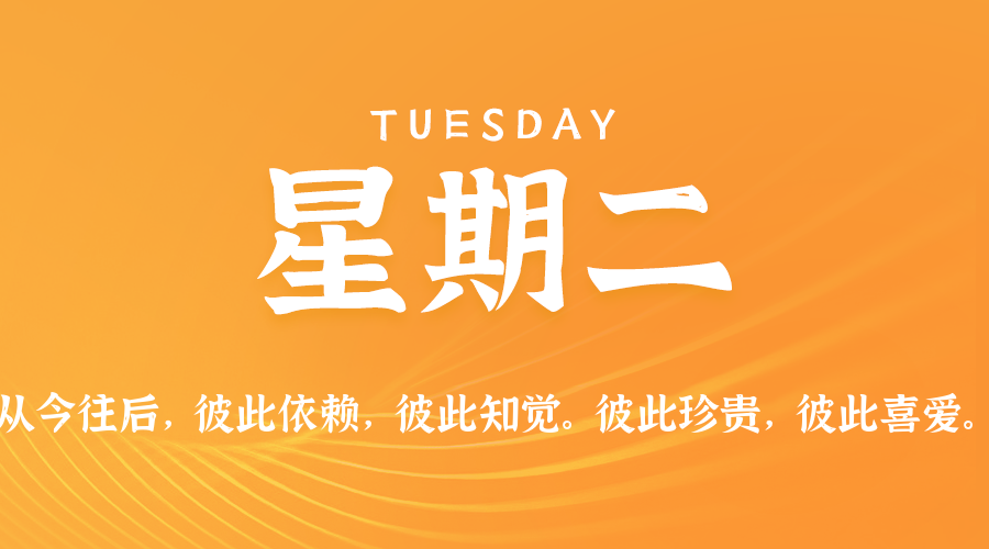 04日15日，星期二，在这里每天60秒读懂世界！