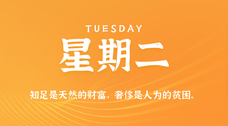04日29日，星期二，在这里每天60秒读懂世界！