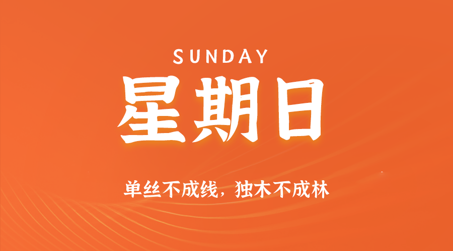07日06日，星期日，在这里每天60秒读懂世界！